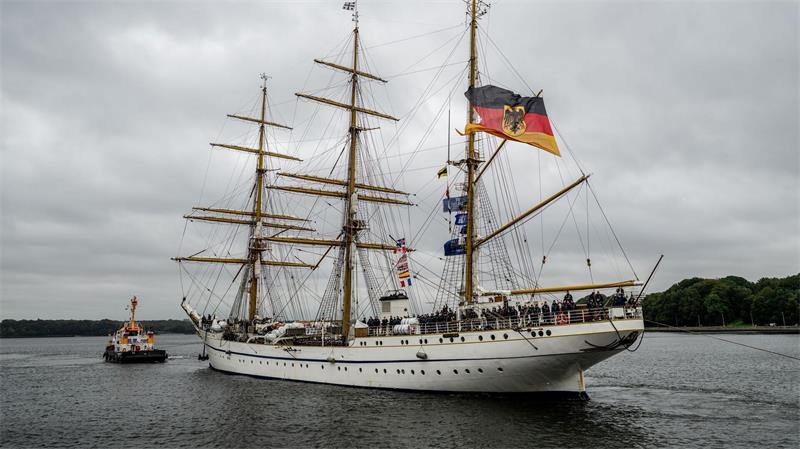 Das Segelschulschiff war 14.000 Seemeilen unterwegs. 