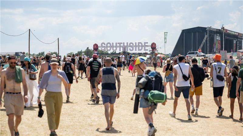 Das Southside-Festival war in vollem Gange. 