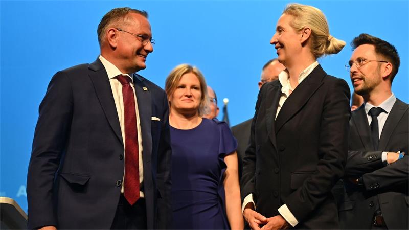 Neun Erkenntnisse aus dem AfD-Parteitag Das Spitzen-Duo Tino Chrupalla und Alice Weidel wird erneut bestätigt.