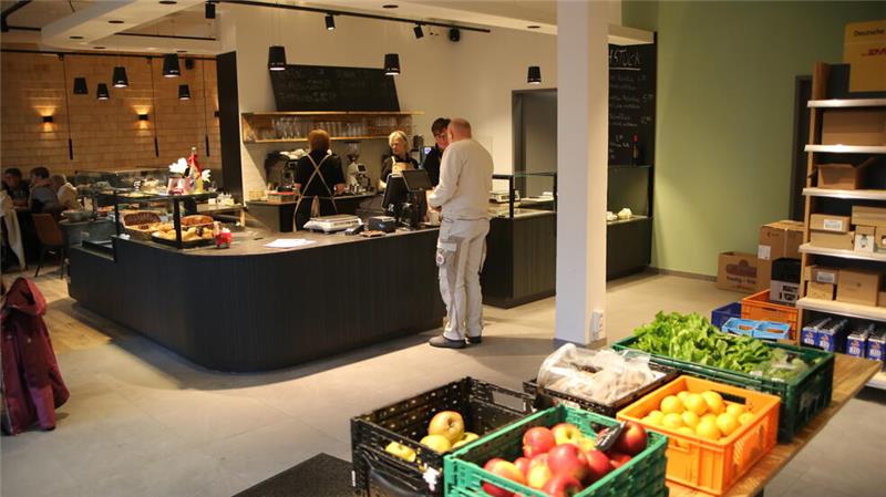 Das "Spritzenhaus" ist Café, Bistro und Regionalladen in einem.