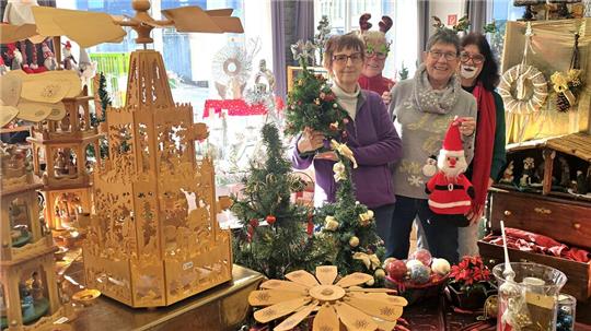 Das Team der Goslarschen Höfe freut sich auf den Adventsbasar.