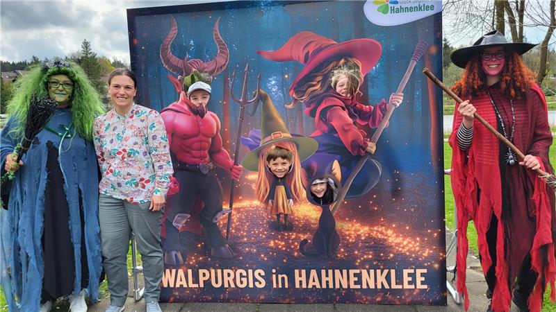 Das Team der Hahnenklee-Tourismus-Gesellschaft freut sich auf die Walpurgisfeier im Kurort am 30. April und hofft auf viele kleine und große Besucher.