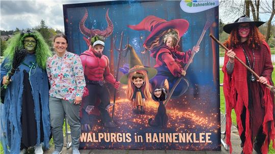 Das Team der Hahnenklee-Tourismus-Gesellschaft freut sich auf die Walpurgisfeier im Kurort am 30. April und hofft auf viele kleine und große Besucher.