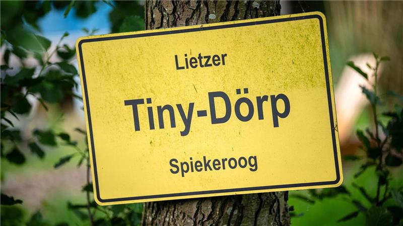 Das „Tiny-Dörp“ gibt es seit zwei Jahren auf Spiekeroog.
