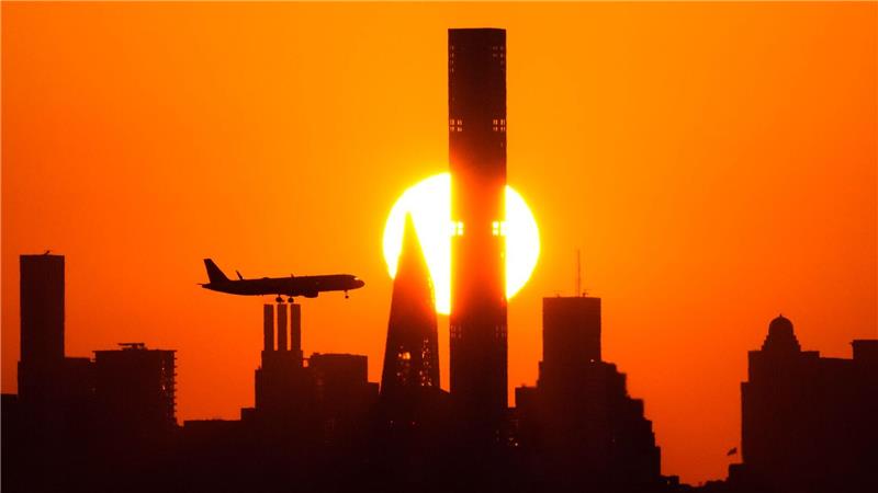 Lufthansa sieht erste Turbulenzen bei Atlantikflügen Das Traumziel USA hat zuletzt Kratzer abbekommen.