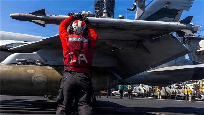 Das US-Militär hat nach eigenen Worten Irans Kampfkraft geschwächt.  