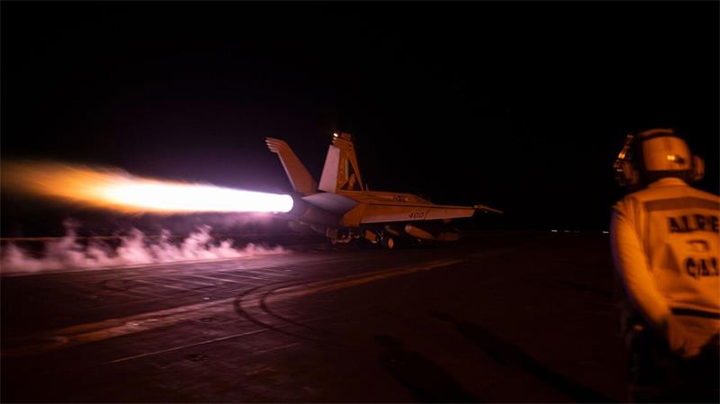 Trump droht Iran nach Huthi-Angriffen mit „schwerer Strafe“ Das US-Militär hatte schon 2025 Ziele im Jemen angegriffen. (Archivbild)
