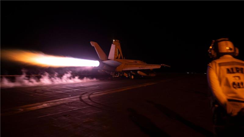 US-Militär setzt Angriffe gegen Huthi-Miliz fort Das US-Militär setzt die Angriffe gegen die Huthi im Jemen fort. (Archivbild)