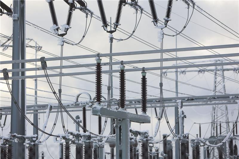 Das Umspannwerk in Hüttenrode.