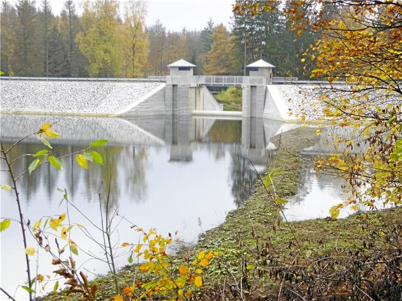 Sösetalsperre für die Zukunft gerüstet Das Unterwasserbecken der Sösetalsperre bei Osterode ist generalüberholt. Nun beginnen die Vorbereitungen für die Sanierung der Vorsperre. Foto: Harzwasserwerke