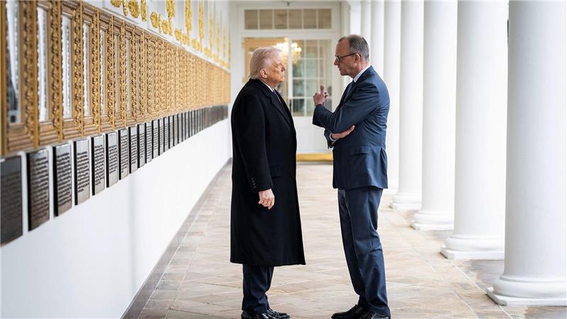 Das Verhältnis zwischen Merz und Trump verschlechtert sich. (Archivbild)