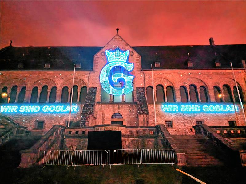 Das Videomapping der Goslar-Marketing-Gesellschaft soll wieder die Massen anziehen.  Foto: Sowa