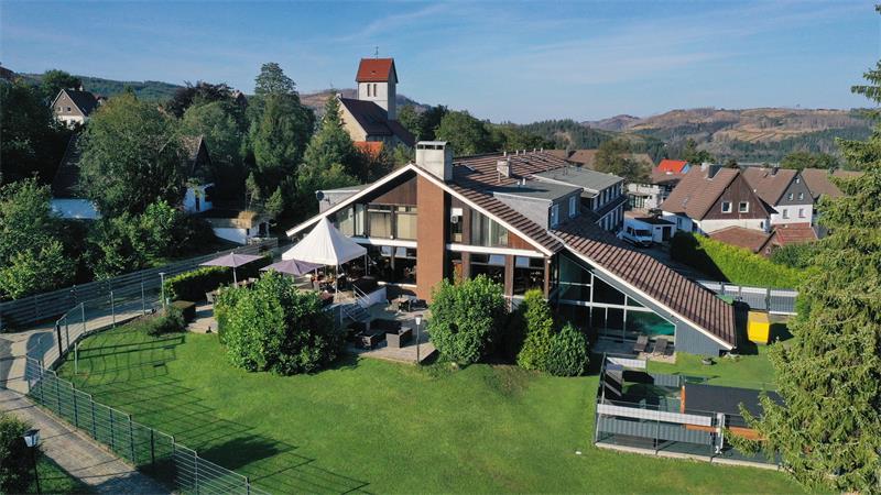 Das Hotel von außen.