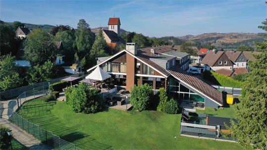 Das Hotel von außen.