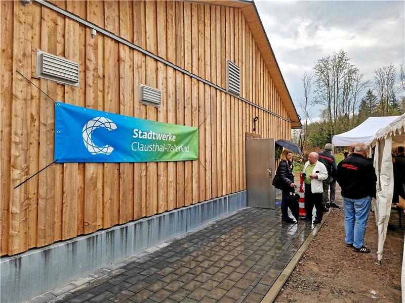 Das Wasserwerk am Hirschler Teich ist nun am Netz. Fotos: Knoke