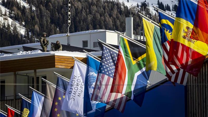 Das Weltwirtschaftsforum in Davos ist ein politisch-ökonomisches Spitzentreffen.  