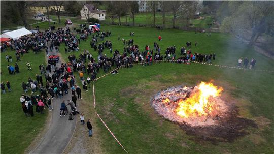 Das Wetter dürfte bei Osterfeuern mitspielen.