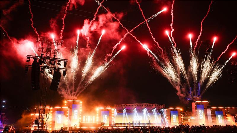 Das ZDF übertrug die Silvestershow diesmal aus Hamburg. 