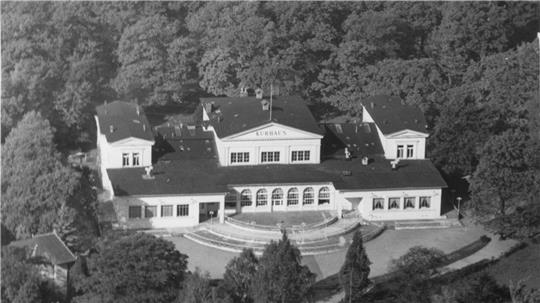 Das alte Bad Harzburger Kurhaus wurde 1874 eröffnet und 1962 abgerissen.