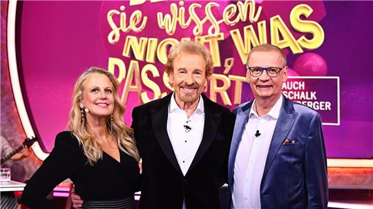 Das bisherige Trio der RTL-Show „Denn sie wissen nicht, was passiert“.