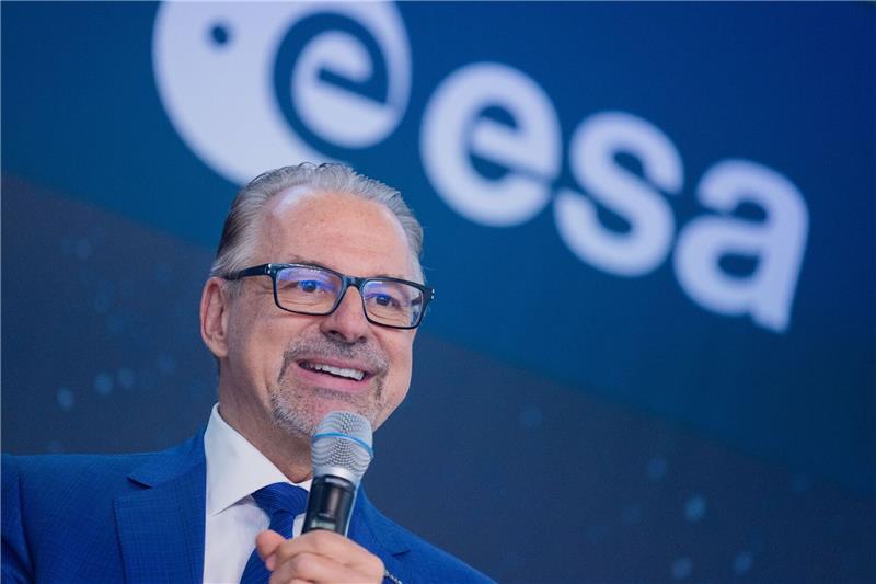 Esa setzt auf Wettbewerb - Warten auf „Euclid”-Bilder «Das bringt Europa auf einen sehr guten Weg für die Weltraumerkundung»: Esa-Chef Josef Aschbacher.