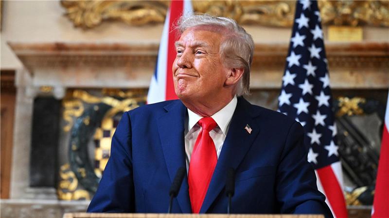 Worte ohne Taten? Trump ließ sich in Großbritannien feiern Das britische Königshaus hofierte den US-Präsidenten.