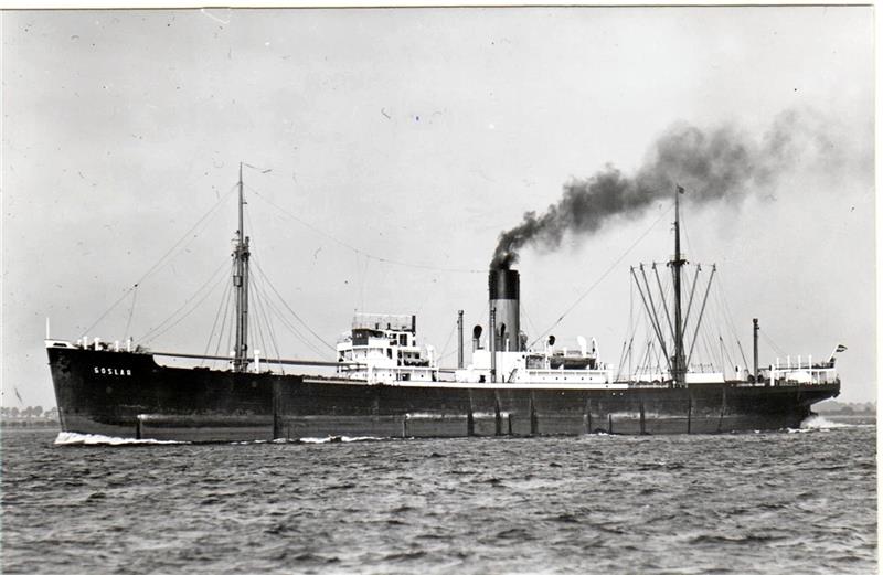 Das damals hochmoderne Turbinenfrachtschiff hatte eine Länge von 142,50 Metern und konnte eine Geschwindigkeit von bis zu 13,25 Knoten erreichen.