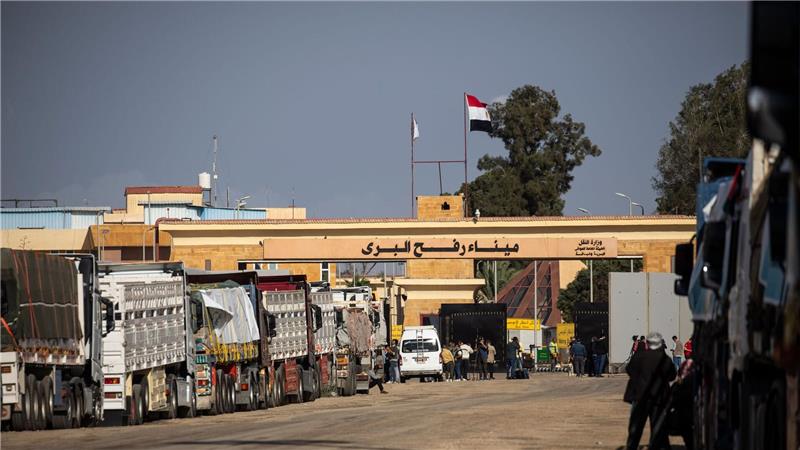 EU will Führungsrolle bei Aufbau von Polizeitruppe für Gaza Das derzeitige Mandat erlaubt lediglich Einsätze am Grenzposten Rafah. (Archivbild)