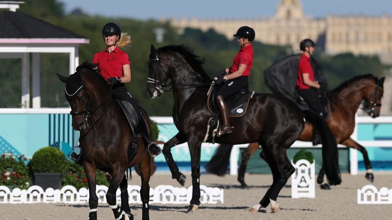 Das deutsche Dressur-Trio ist Gold-Favorit