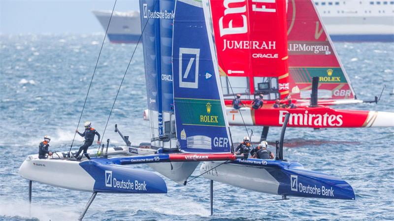 Speedrekord vor Sassnitz und siegreiche „Fliegende Kängurus“ Das deutsche Team erlebte vor Sassnitz eine Ergebnis-Achterbahn.