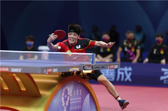 Das deutsche Team um Dang Qiu unterlag China im Finale mit 0:3.