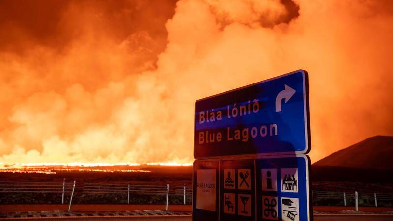 Das gerade bei Touristen beliebte Geothermalbad Blaue Lagune bleibt angesichts der Naturgewalten zunächst einmal geschlossen.