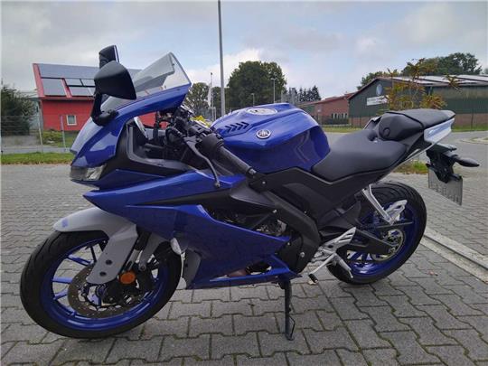 Das gestohlene Motorrad der Marke Yamaha mit dem Kennzeichen GS-T 157. Foto: Polizei Goslar