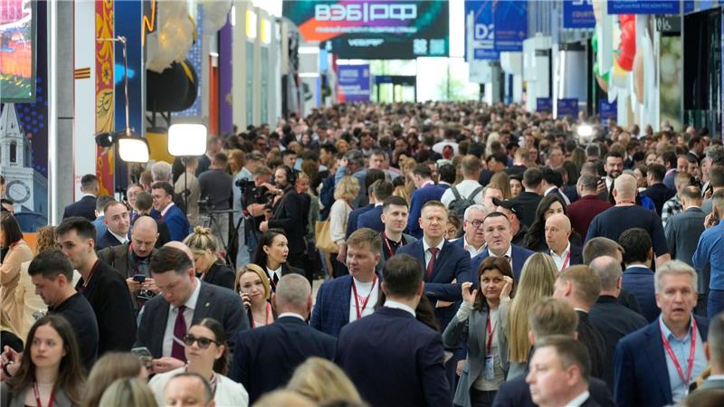 Das internationale Wirtschaftsforum in St. Petersburg (SPIEF)