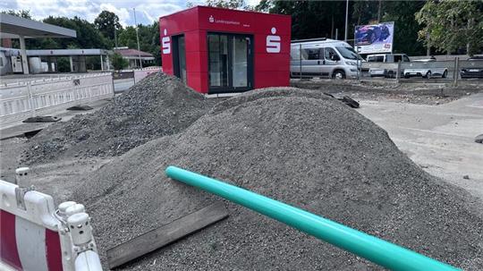 Das ist der neue SB-Container der BLSK. Er steht bereit, ist aber noch lange nicht in Betrieb.