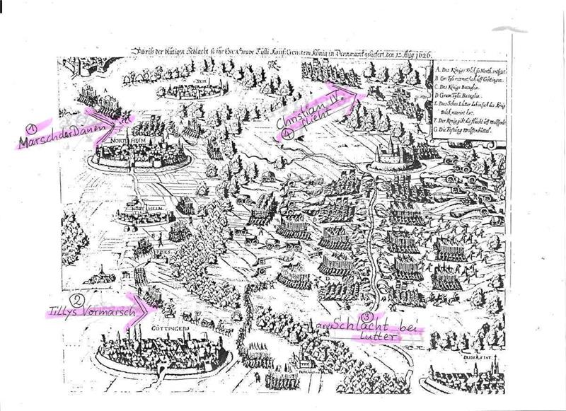 Das ist der umstrittene Kupferstich, den Habel eine Propaganda-Karte nennt.