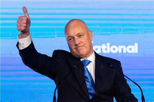 Das konservative Bündnis der National Party von Christopher Luxon mit den Rechtsliberalen kommt nicht auf die erforderliche Stimmenmehrheit.