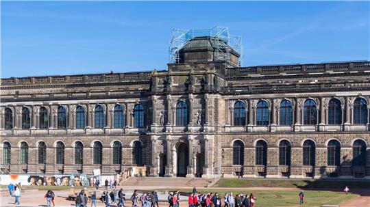 Das nach Dresden zurückgekehrte Werk von Lucas Cranach dem Älteren soll später in der Gemäldegalerie Alte Meister ausgestellt werden (Archivbild). 