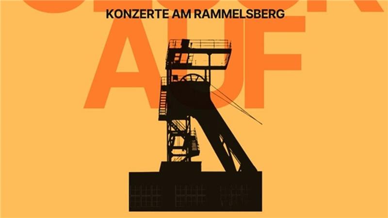 Joachim Witt beim 1. Glückauf-Konzert Das neue Logo im Zeichen des Bergbaus.