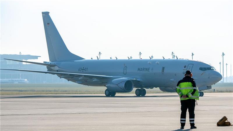 Das neue Marine-Aufklärungsflugzeug Boeing P8-A Poseidon wird bei Cuxhaven stationiert.