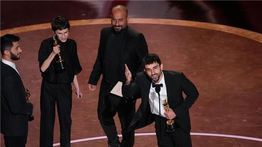 Das palästinensisch-israelische Kollektiv rund um Yuval Abraham gewann einen Oscar für den Dokumentarfilm „No Other Land“. 