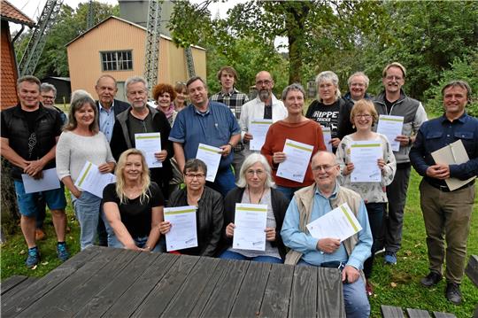 Das sind „die Neuen“, die sich im Harzer Welterbe gut auskennen und ihr Wissen an die Besucher weitergeben. Fotos: Berg