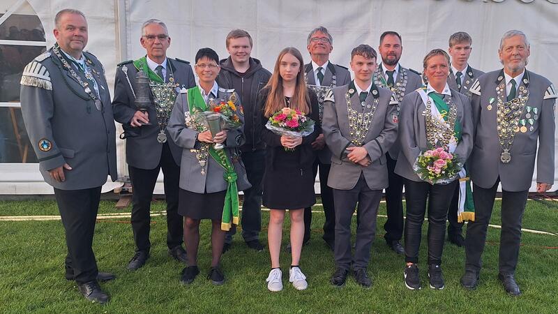 Das sind die neuen Majestäten 2024.