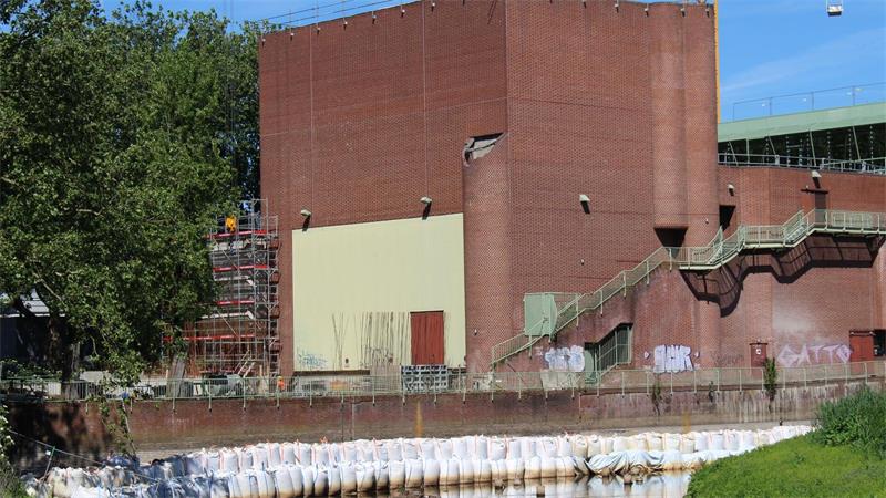 Das städtische Bühnenhaus in Bocholt wird saniert und erweitert. (Archivbild) 