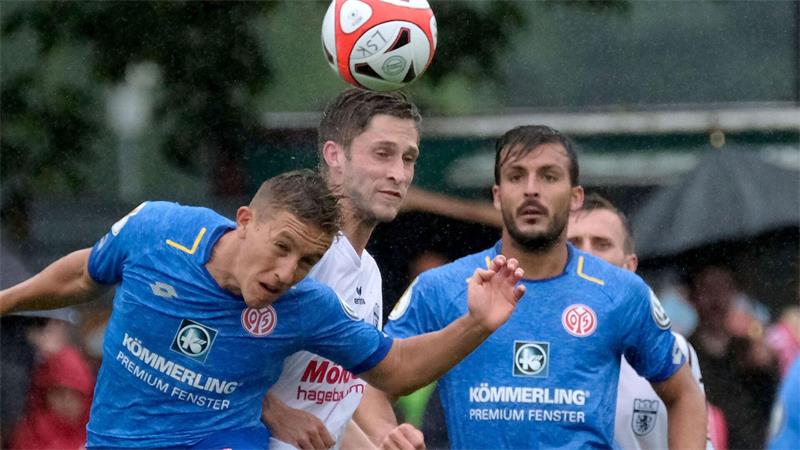 Das vorerst letzte DFB-Pokalspiel: 2017 traf der Lüneburger SK auf Mainz 05.