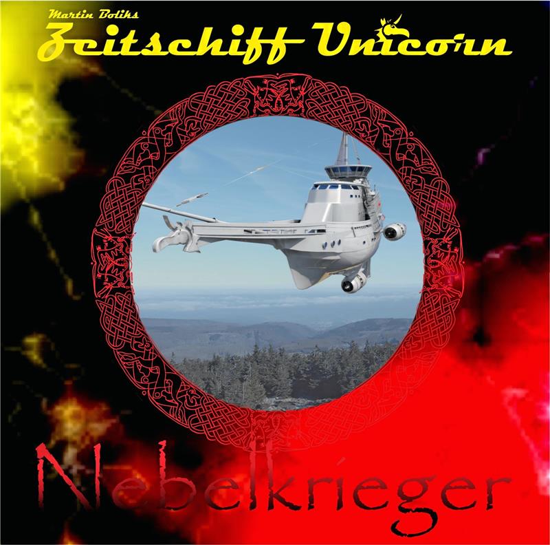 Das vorläufige Cover der „Nebelkrieger“ nach einer Illustration von Peter Pohl.