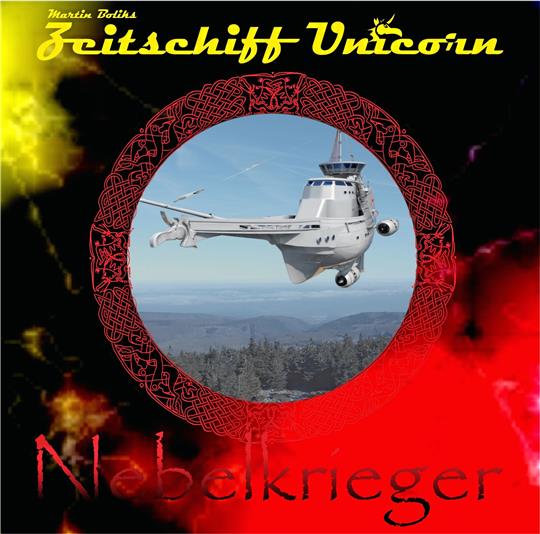 Das vorläufige Cover der „Nebelkrieger“ nach einer Illustration von Peter Pohl.