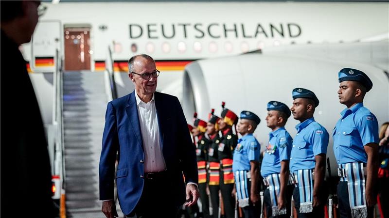 Dass Modi den Kanzler in seiner Heimatregion empfängt, wird als Zeichen besonderer Wertschätzung gesehen. 