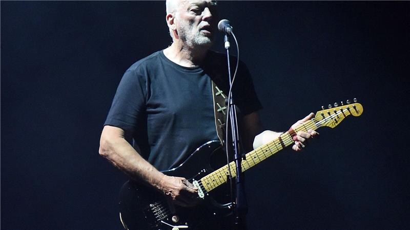 David Gilmour verzückt Fans auf der ganzen Welt mit seinem Gitarrenspiel.