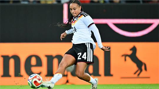 Debüt im DFB-Team gegen Australien: Stürmerin Lisa Baum.